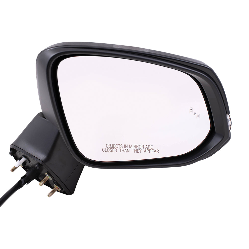 Power Mirror for 2019-2023 RAV4 Blind Spot Detection Turn Signal Indicator Heated for 2021-2023 RAV4 Prime 879100R570G0 Right TO1321384