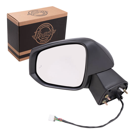 Power Mirror for 2019-2024 RAV4 Blind Spot Detection Turn Signal Indicator Puddle Lamp Heated 879400R281C0 Left TO1320385