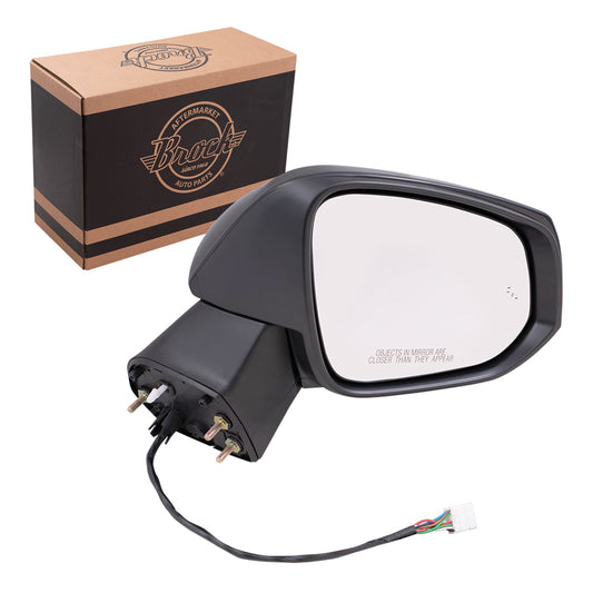 Power Mirror for 2019-2024 RAV4 Blind Spot Detection Turn Signal Indicator Puddle Lamp Heated 8791042E51 Right TO1321385