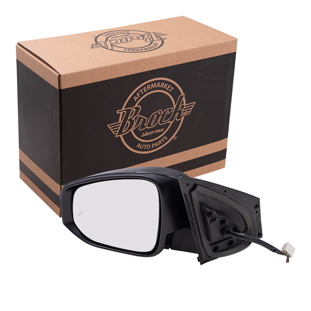 Power Mirror for 2015-2018 RAV4 Blind Spot Detection Turn Signal Indicator Heated 879400R190C0 Left TO1320343