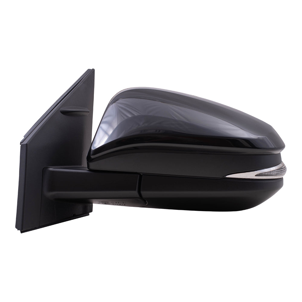 Power Mirror for 2015-2018 RAV4 Blind Spot Detection Turn Signal Indicator Heated 879400R190C0 Left TO1320343