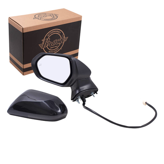 Power Mirror for 2018-2024 Camry Blind Spot Detection Turn Signal Indicator Heated 8794006840 Left TO1320368