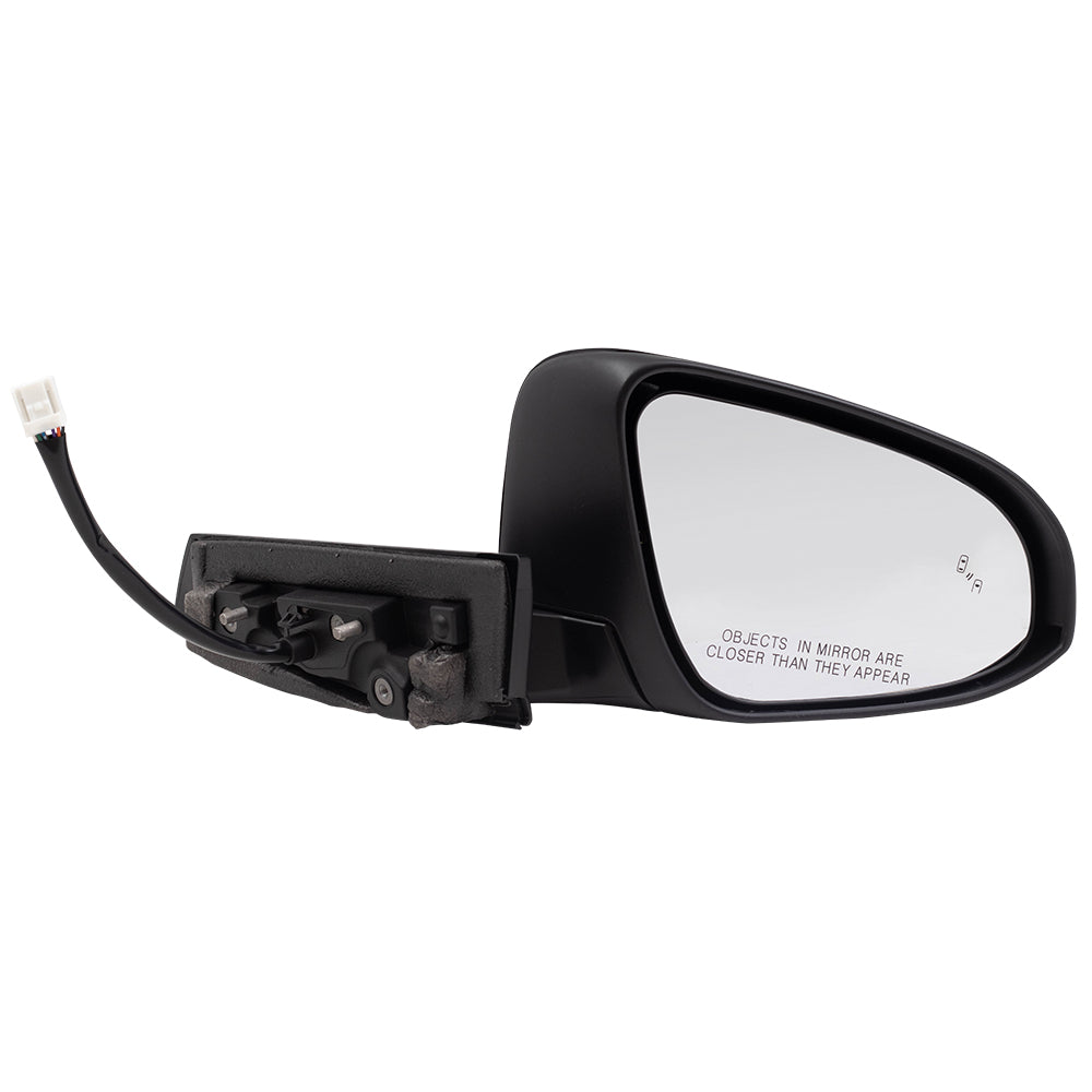 Power Mirror for 2018-2022 C-HR Blind Spot Detection Turn Signal Indicator Heated Power Fold 87940F4062 Set TO1320365