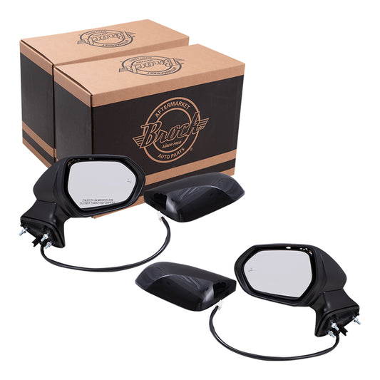 Power Mirror for 2019-2022 Avalon Blind Spot Detection Turn Signal Indicator Memory Heated 8794007200 Set TO1320410