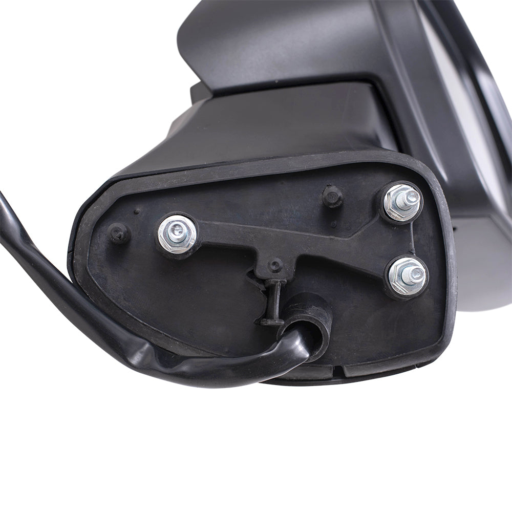 Brock Replacement Driver & Passenger Side Power Mirrors Paint to Match Black with Heat, Signal and Blind Spot Detection W/O Memory, Camera and Auto Dim Compatible with 2019-2020 Toyota Avalon