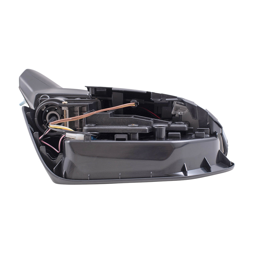 Brock Replacement Driver & Passenger Side Power Mirrors Paint to Match Black with Heat, Signal and Blind Spot Detection W/O Memory, Camera and Auto Dim Compatible with 2019-2020 Toyota Avalon