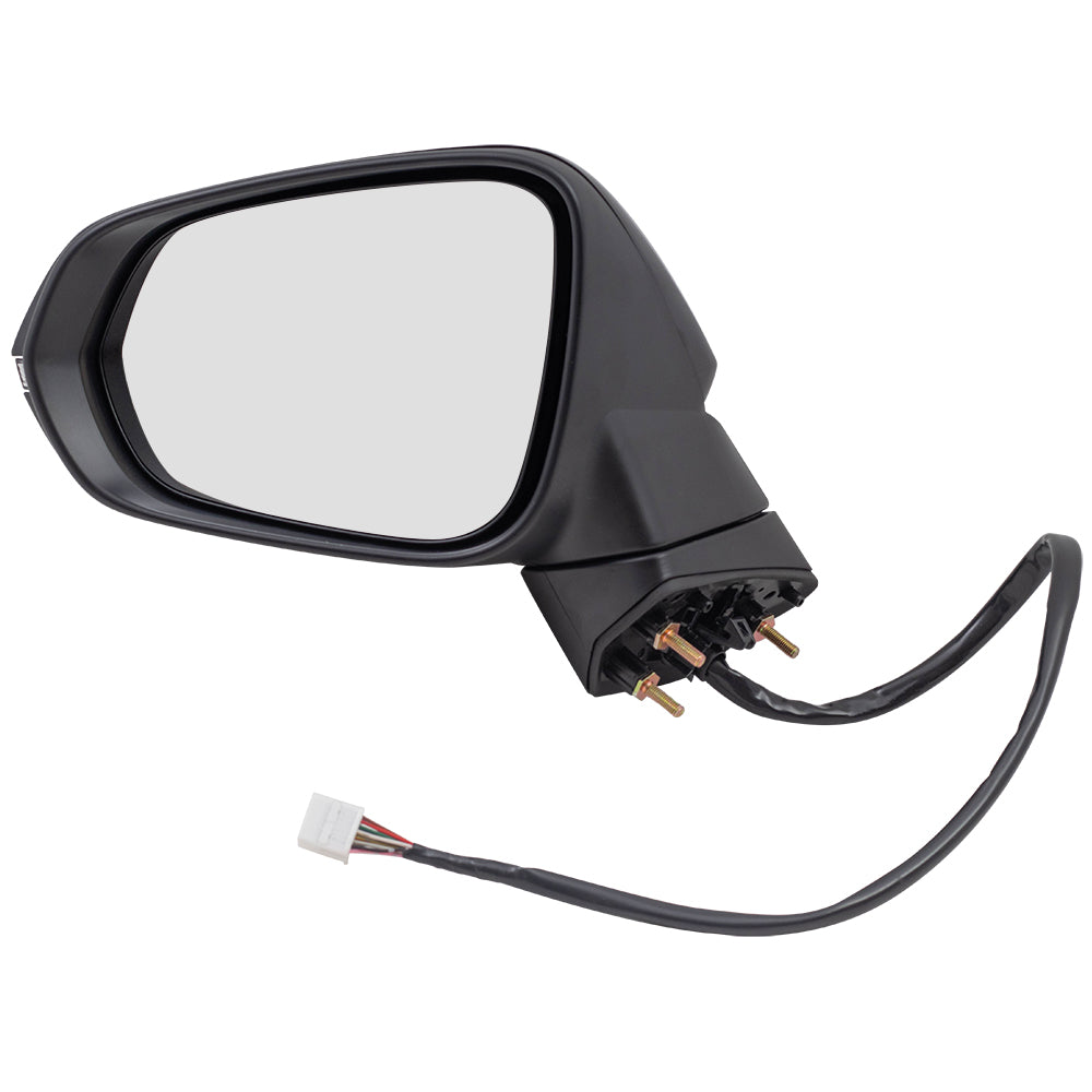 Power Mirror for 2016-2019 RX350 Canada Built Turn Signal Indicator Memory Heated Power Fold for 2018-2019 RX450h for 2018-2019 RX350L 879400E241C0 Left LX1320158