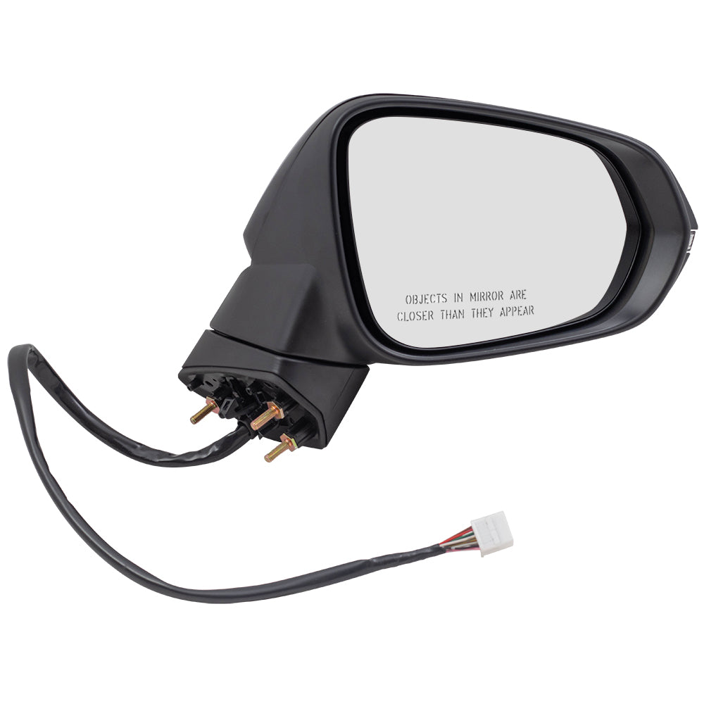 Power Mirror for 2016-2019 RX350 Canada Built Turn Signal Indicator Memory Heated Power Fold for 2018-2019 RX450h for 2018-2019 RX350L 879100E241C0 Right LX1321158