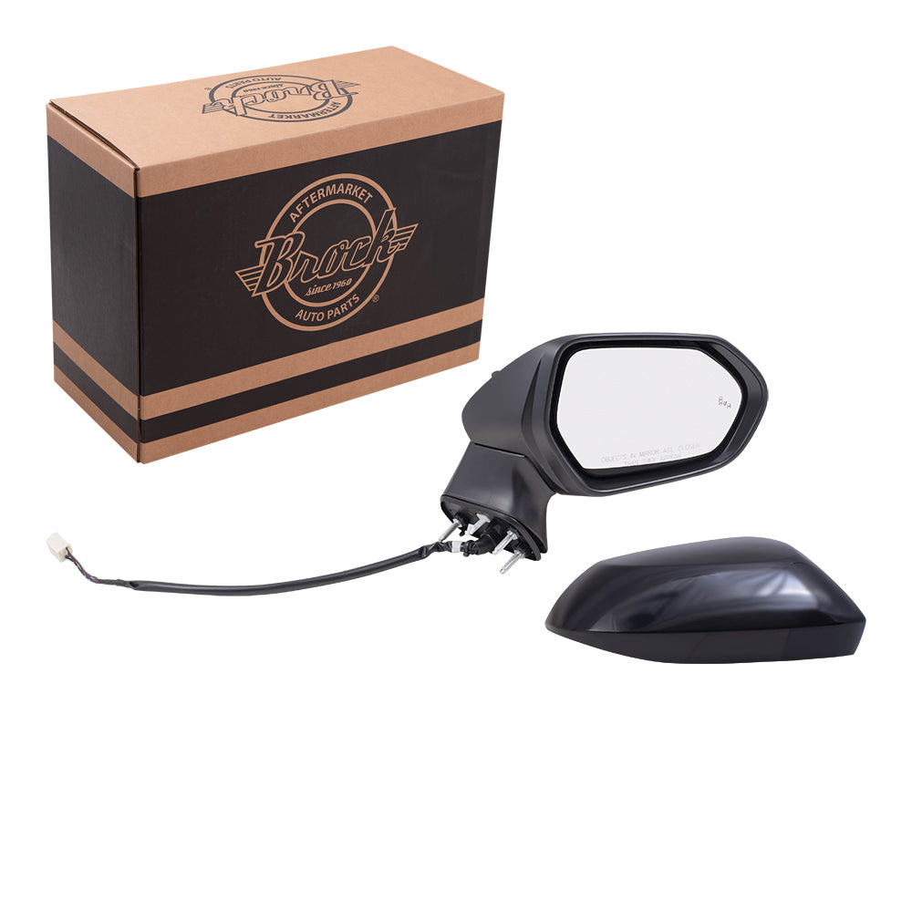 Power Mirror for 2019-2024 Corolla Japan Built Blind Spot Detection Turn Signal Indicator Heated 8791012F90 Right TO1321395