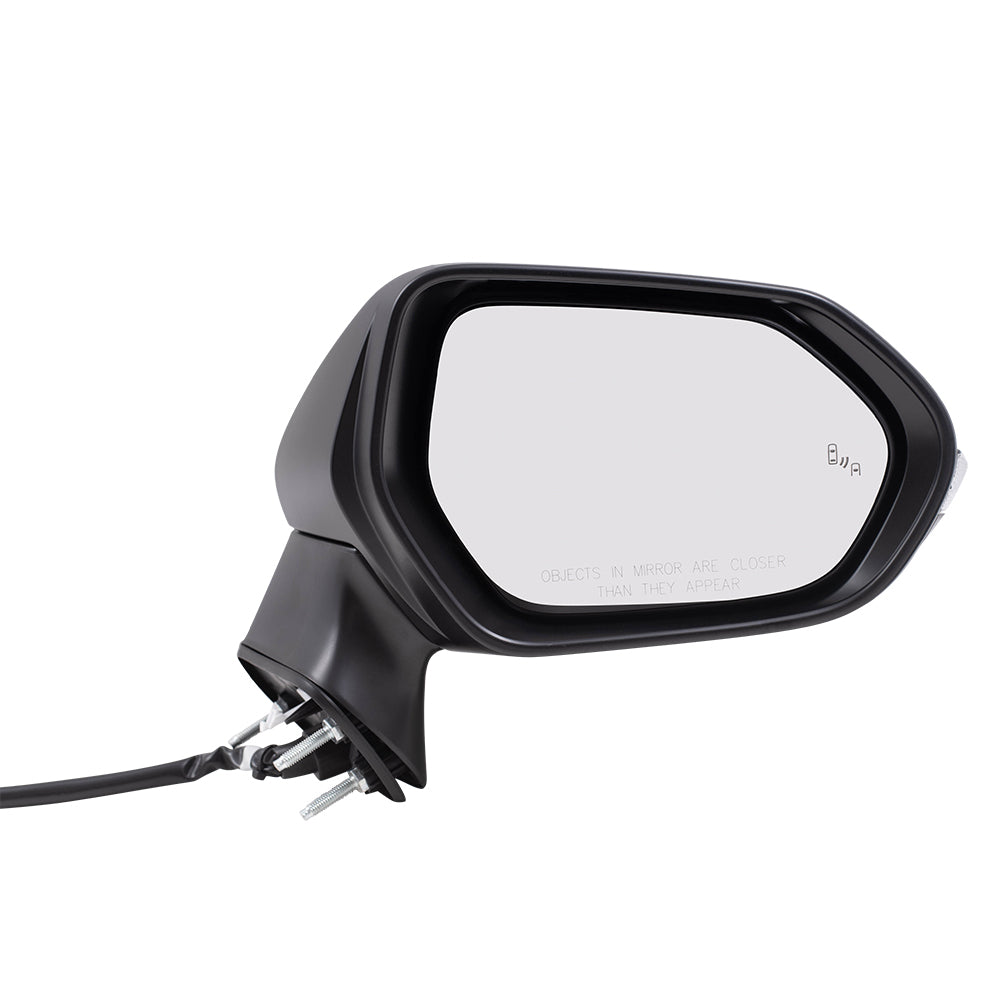 Power Mirror for 2019-2024 Corolla Japan Built Blind Spot Detection Turn Signal Indicator Heated 8791012F90 Right TO1321395