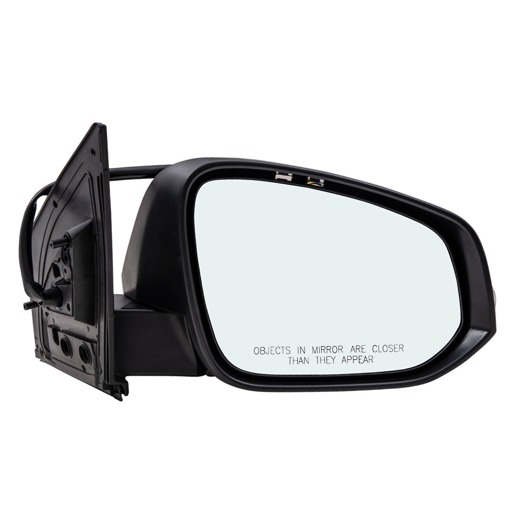 Power Mirror for 2016-2018 RAV4 11 Hole Connector North America Built Blind Spot Detection Camera Turn Signal Indicator Heated 879400R200C0 Set TO1320347