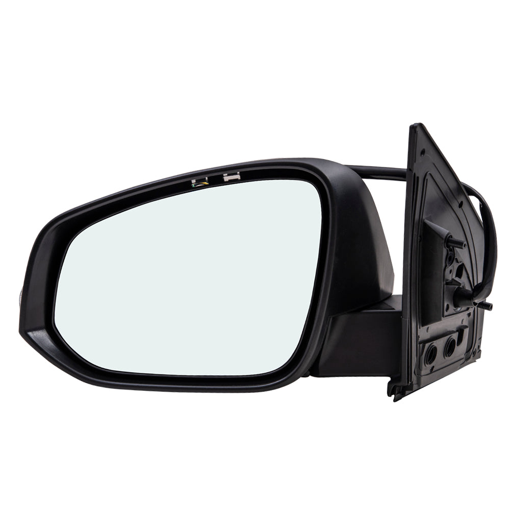 Power Mirror for 2016-2018 RAV4 11 Hole Connector North America Built Blind Spot Detection Camera Turn Signal Indicator Heated 879400R200C0 Left TO1320347