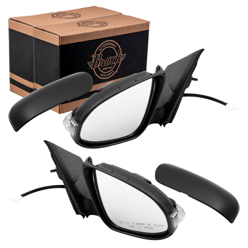 Power Mirror for 2017-2018 Corolla iM Turn Signal Indicator Heated Power Fold for 2016 iM 8794012E90 Set SC1320110