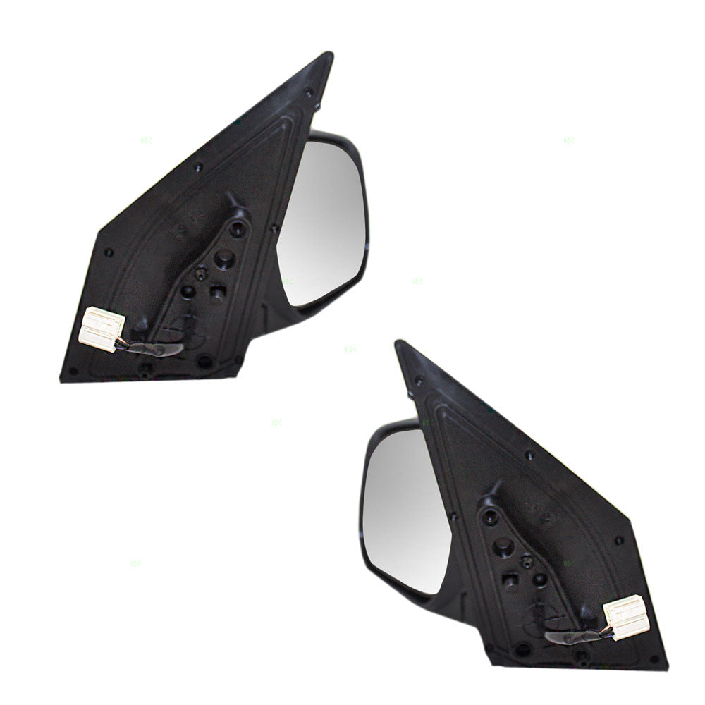 Brock Replacement Driver and Passenger Power Side View Mirrors Heated Compatible with 2006-2008 Rav4 8794042820 8791042880