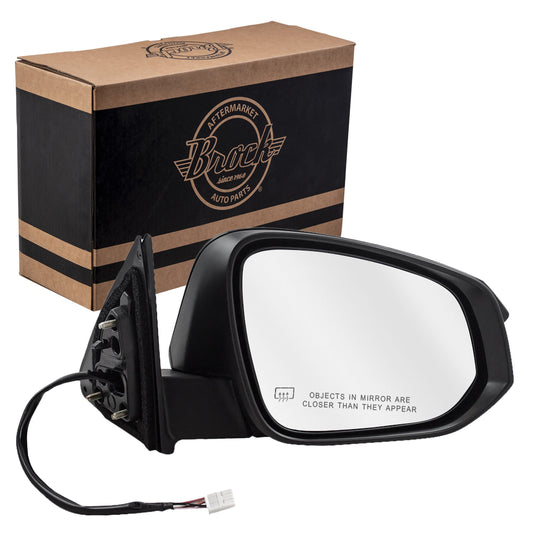 Power Mirror for 2014-2019 Highlander Turn Signal Indicator Heated 879100E143 Right TO1321317