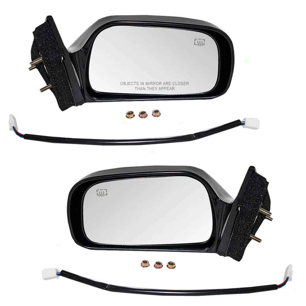 Power Mirror for 1997-2001 Camry US/Japan Built Includes Adapter Heated 8794033230C0 Set TO1320130