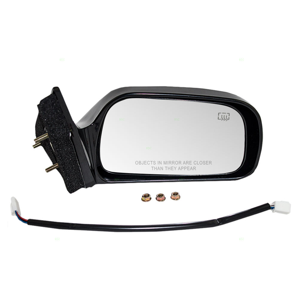 Power Mirror for 1997-2001 Camry US/Japan Built Includes Adapter Heated 8791033280C0 Right TO1321130