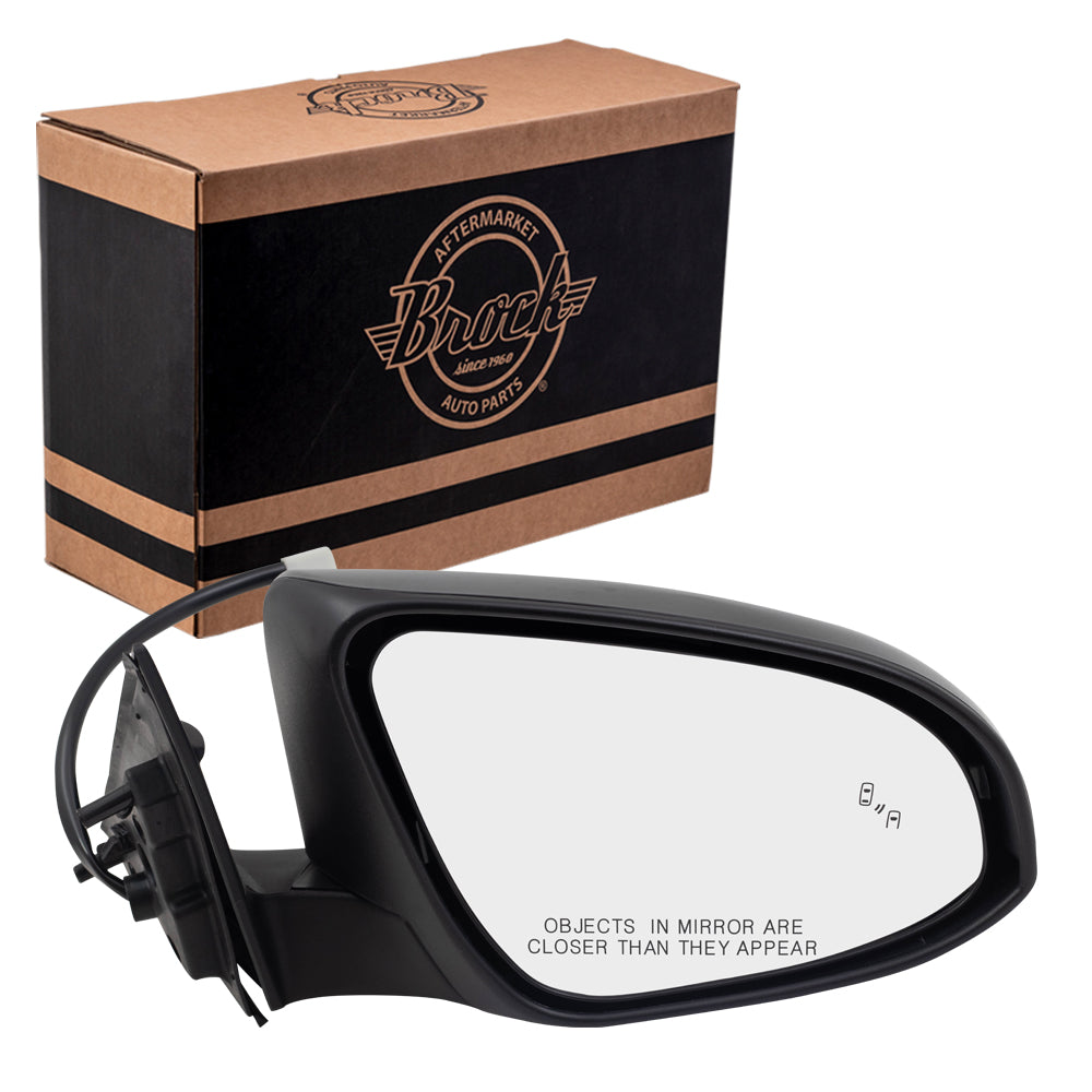 Power Mirror for 2013-2014 Camry SE/XLE Blind Spot Detection Heated 8790806434 Right TO1321316