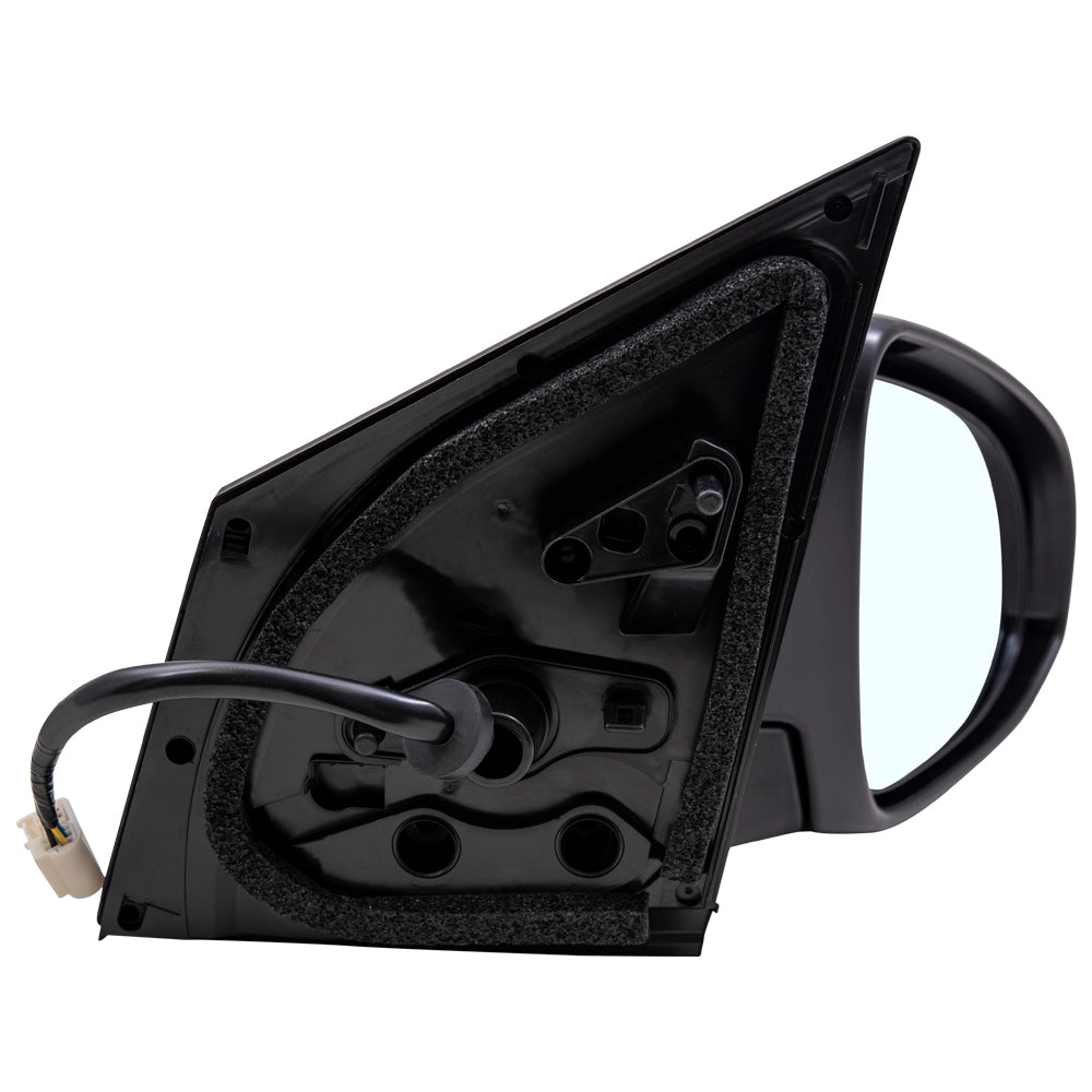 Brock Replacement Driver and Passenger Power Side View Mirrors Heated Signal Compatible with 2014-2017 Corolla 87940-02F50-C0 87910-02G10-C0