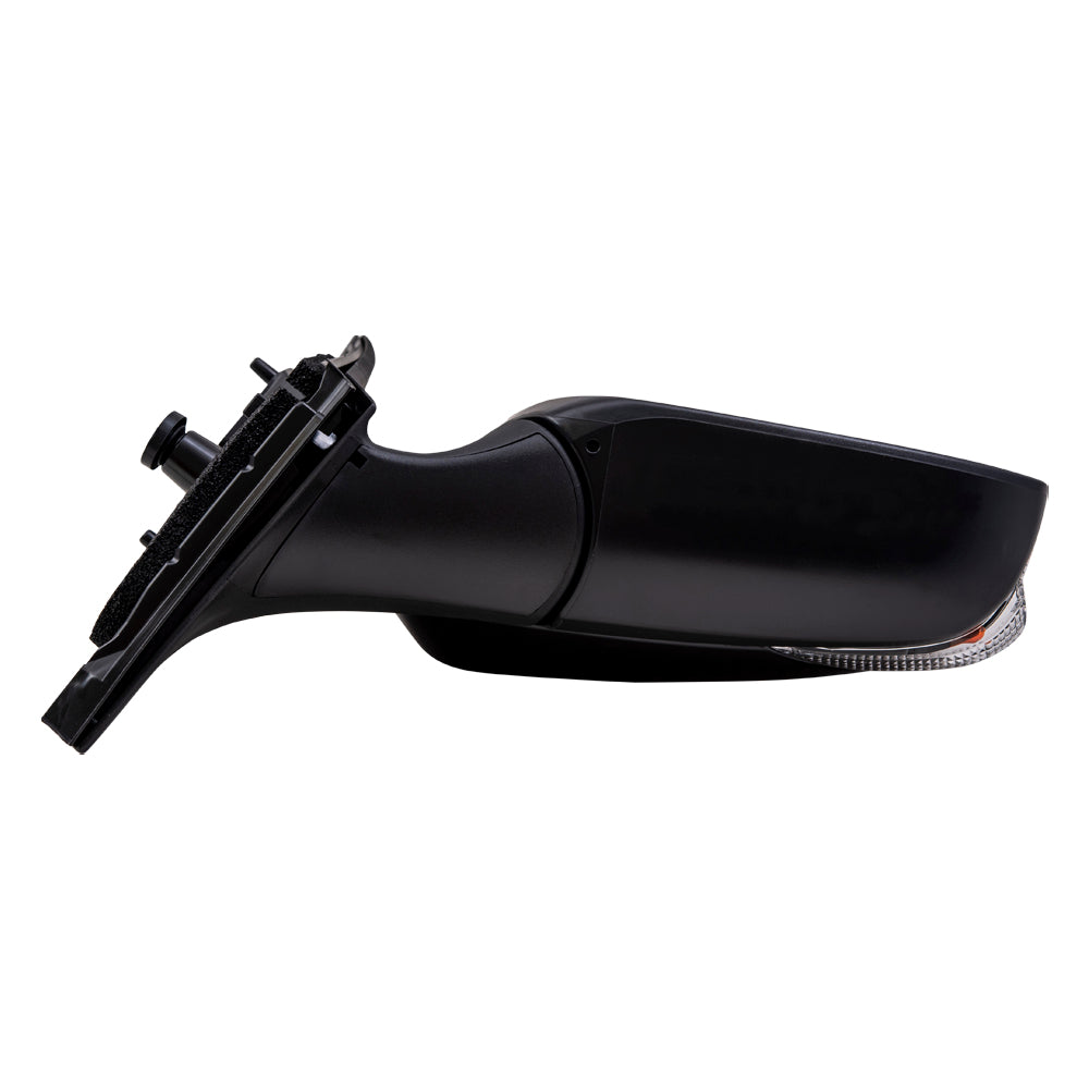 Brock Replacement Driver and Passenger Power Side View Mirrors Heated Signal Compatible with 2014-2017 Corolla 87940-02F50-C0 87910-02G10-C0