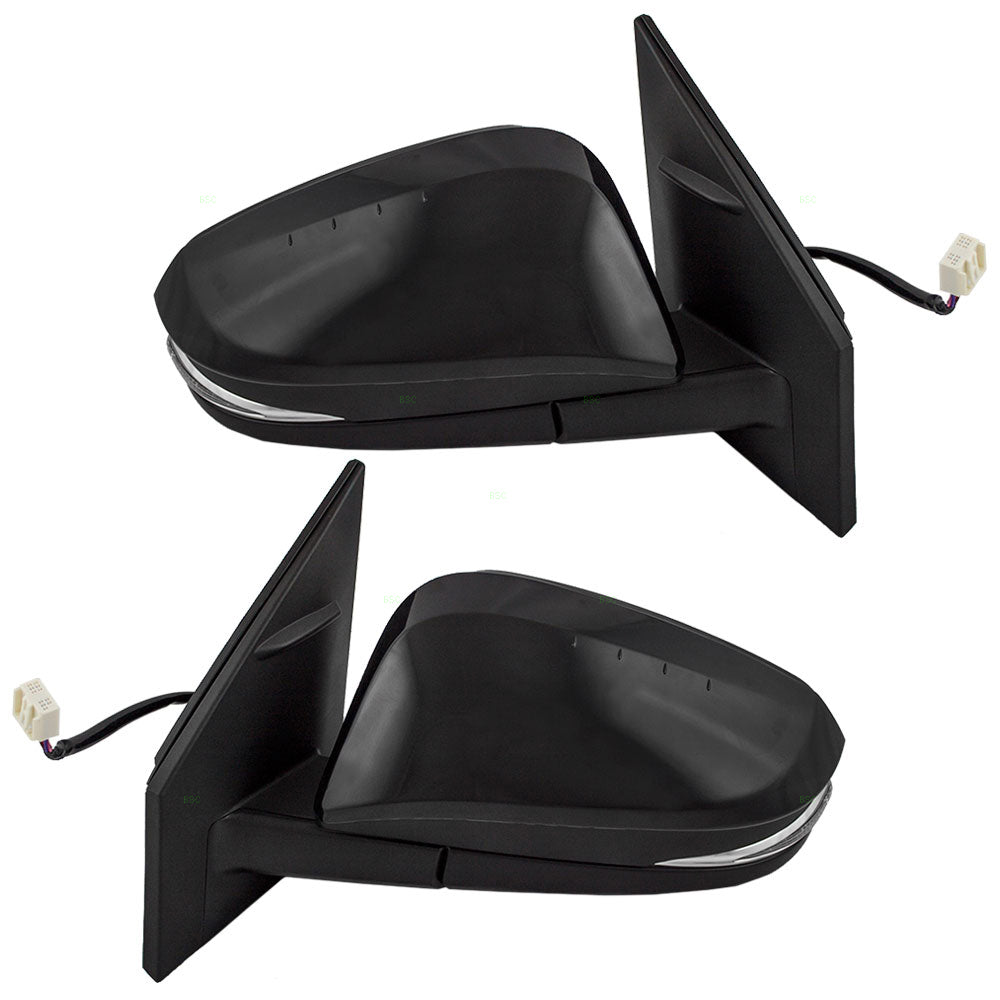 Power Mirror for 2013-2014 RAV4 To 11/14 Turn Signal Indicator Heated 879400R090C0 Set TO1320310