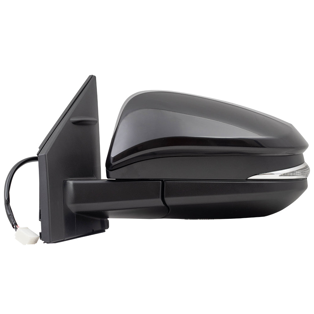 Power Mirror for 2016-2018 RAV4 USA Built Turn Signal Indicator Heated 879400R220C0 Left TO1320346