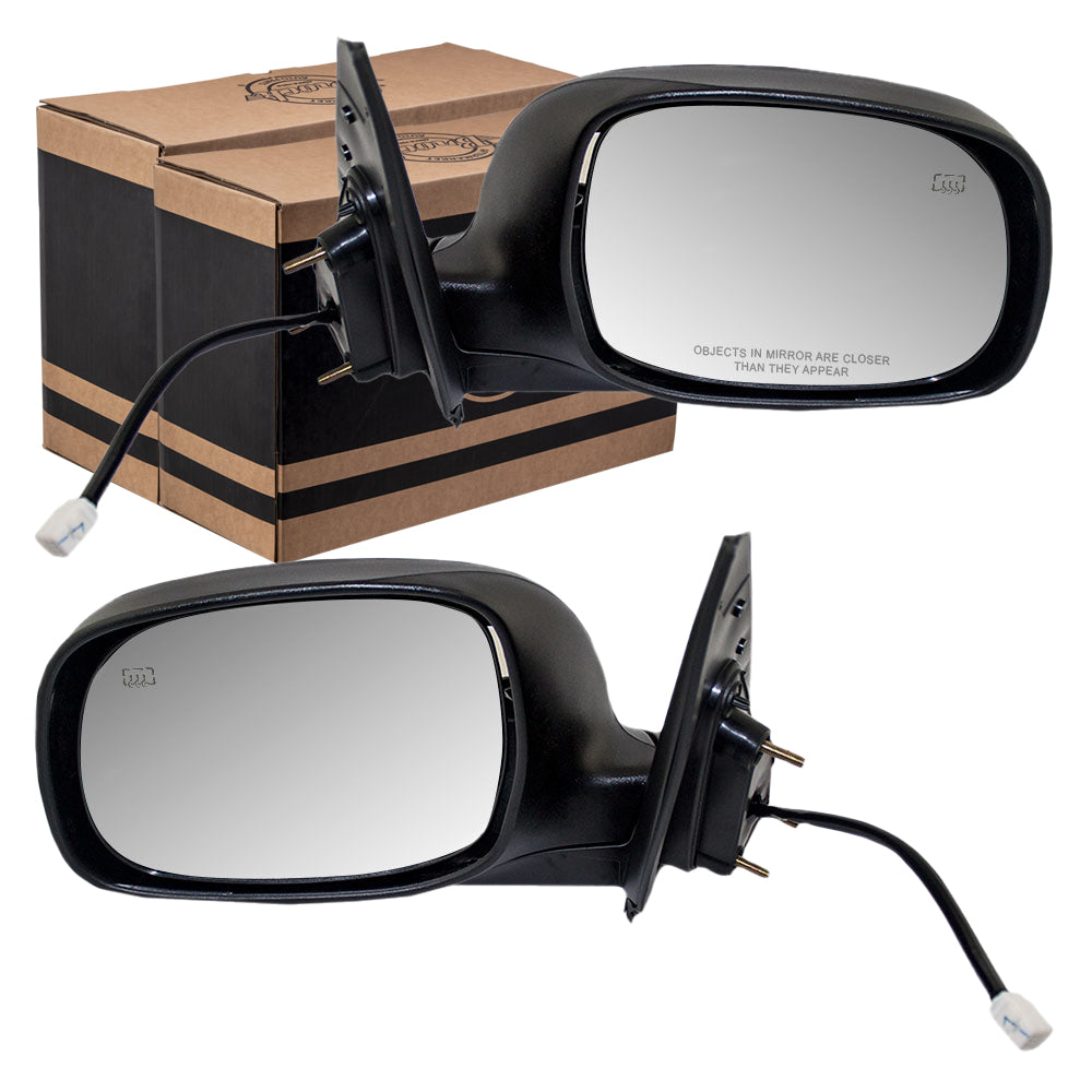 Power Mirror for 2003-2006 Tundra SR5 Double Cab Heated for 2001-2007 Sequoia 879400C903 Set TO1320192