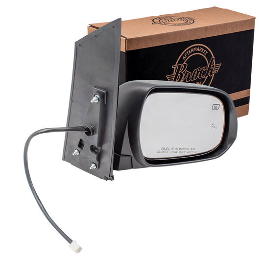 Power Mirror for 2013-2017 Sienna Blind Spot Detection Heated Manual Fold 8791008113C0 Right TO1321301