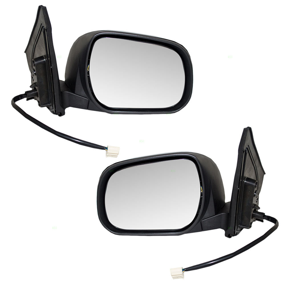Power Mirror for 2009-2012 RAV4 North America Built Turn Signal Indicator Heated 879090R020 Set TO1320273