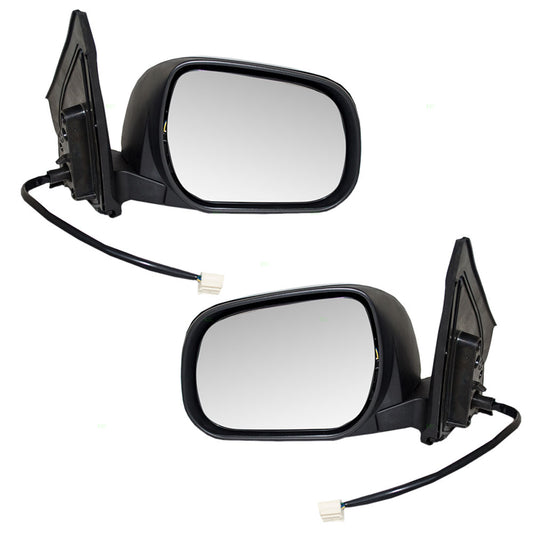 Power Mirror for 2009-2012 RAV4 North America Built Turn Signal Indicator Heated 879090R020 Set TO1320273