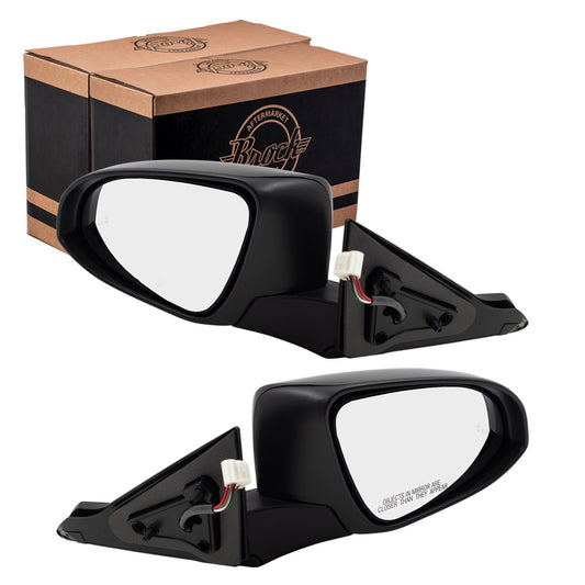 Power Mirror for 2016-2017 Camry 8790606051 Set TO1320375