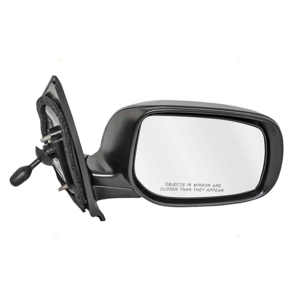 Manual Mirror for 2007-2012 Yaris Sedan 8791052800 Right