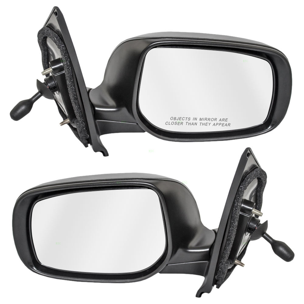Manual Mirror for 2007-2012 Yaris Sedan 8794052780 Set