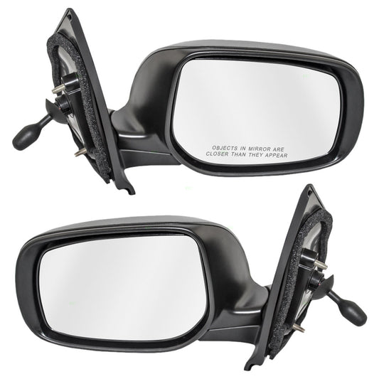 Manual Mirror for 2007-2012 Yaris Sedan 8794052780 Set