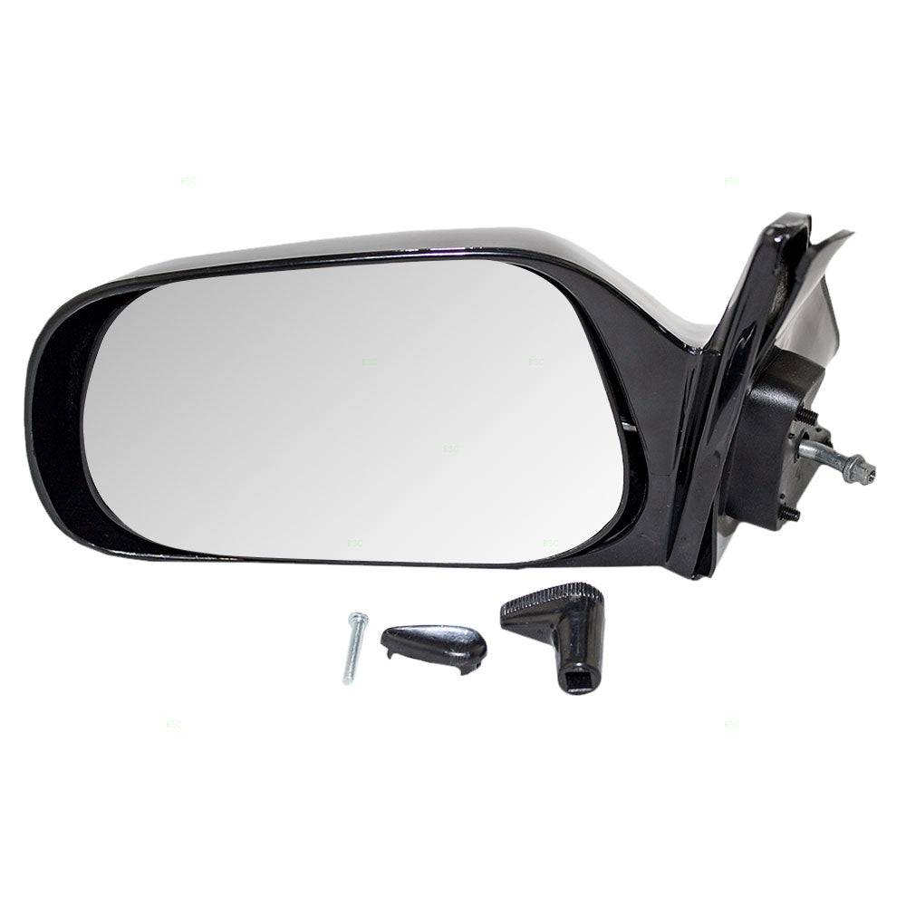 Manual Mirror for 1989-1990 Prizm 1988-1992 Corolla 8794001021 Left