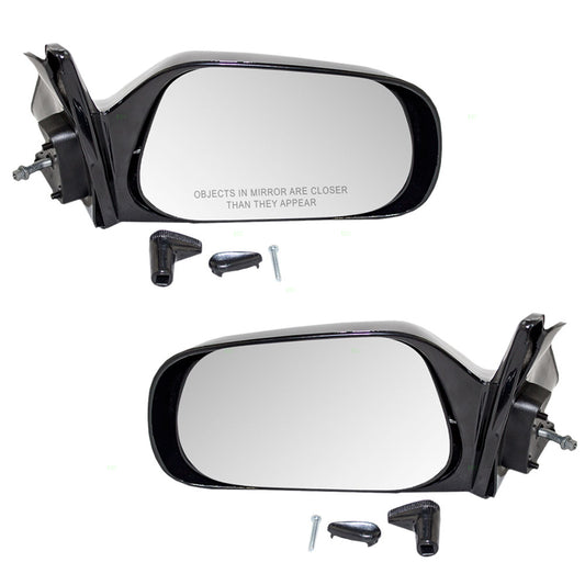 Manual Mirror for 1989-1990 Prizm 1988-1992 Corolla 8794001021 Set