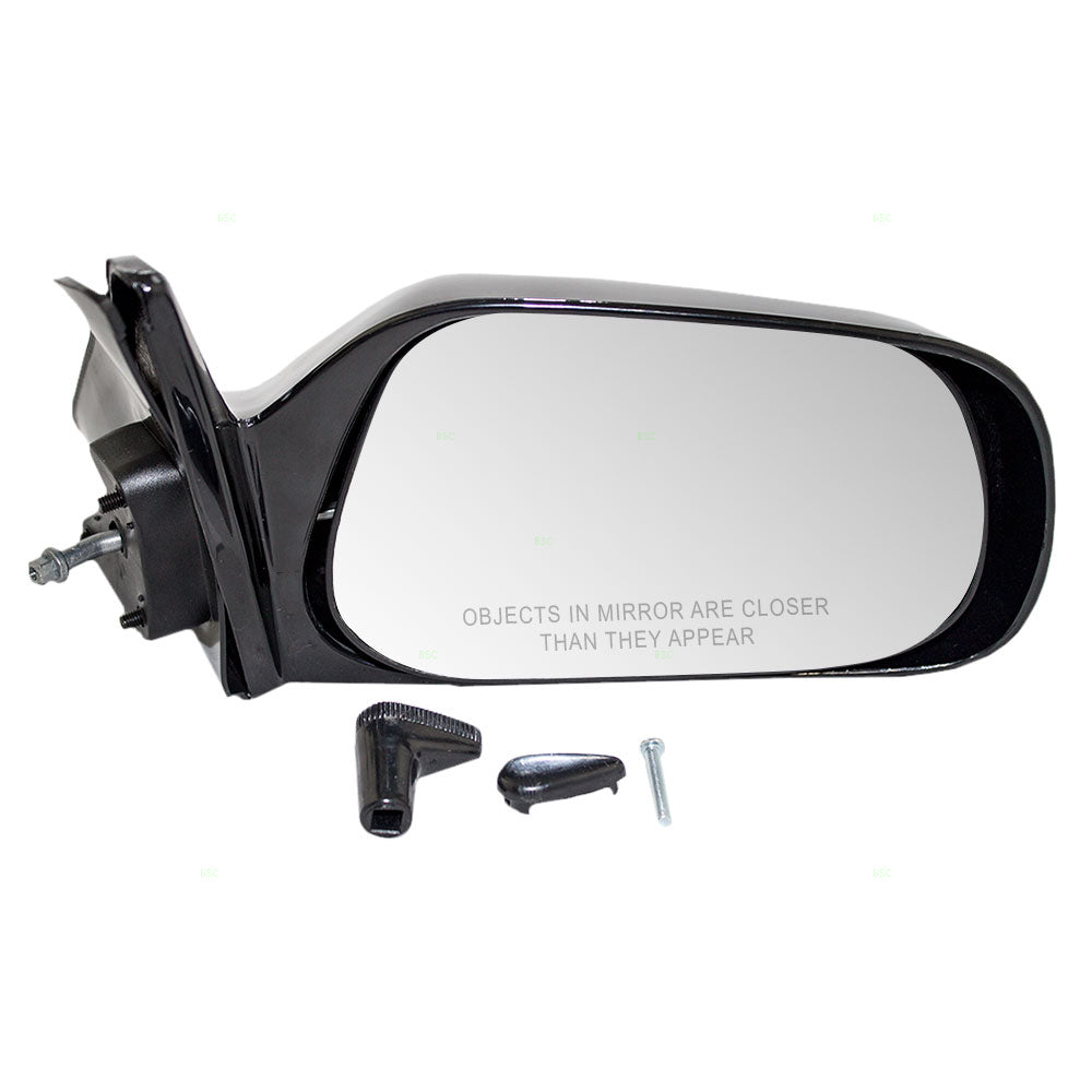 Manual Mirror for 1989-1990 Prizm 1988-1992 Corolla 879101A240 Right