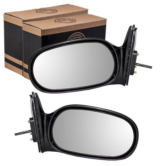 Manual Mirror for 1998-2002 Prizm 1998-2002 Corolla 8794002100 Set