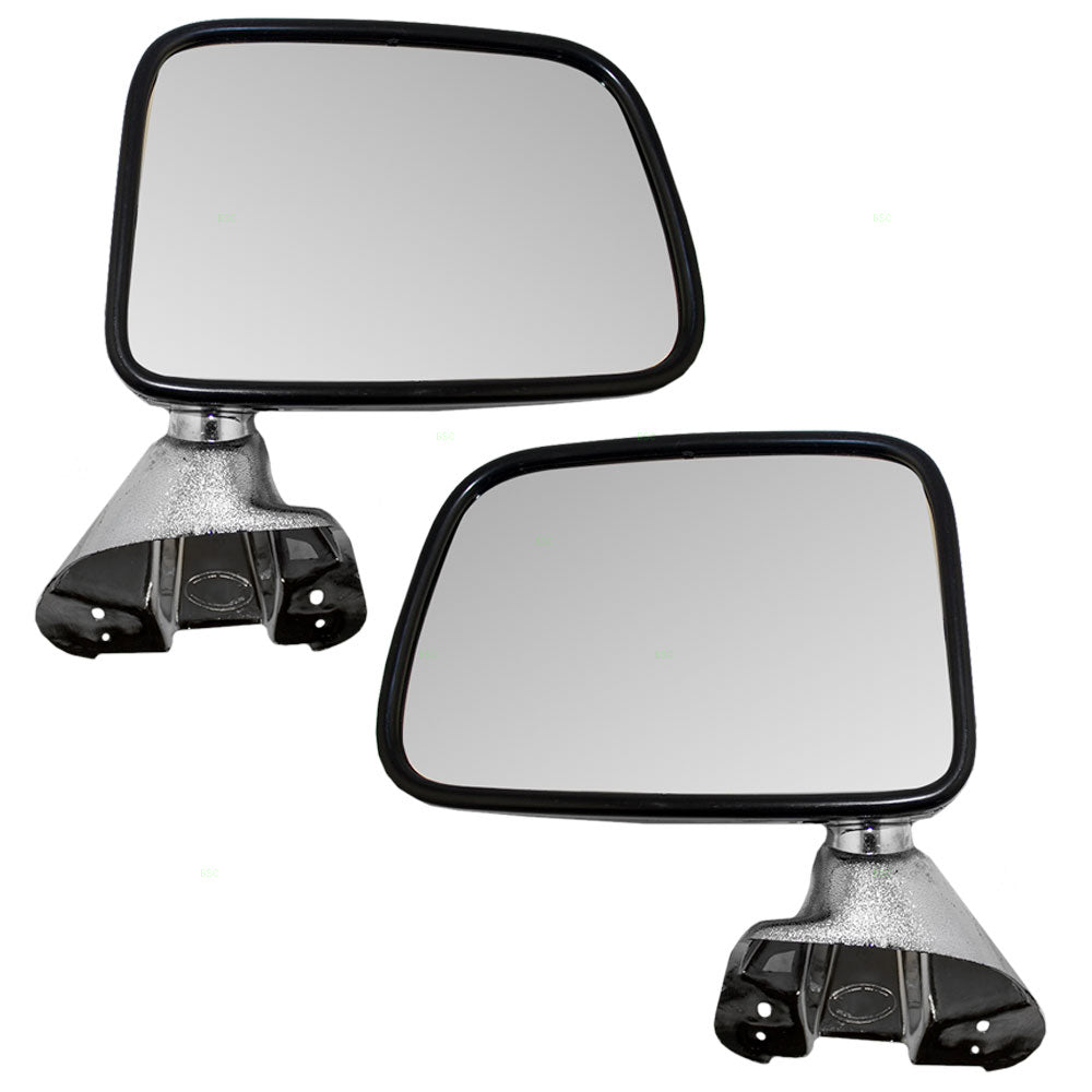 Manual Mirror for 1987-1988 Pickup 1987-1989 4Runner 8794089134 Set