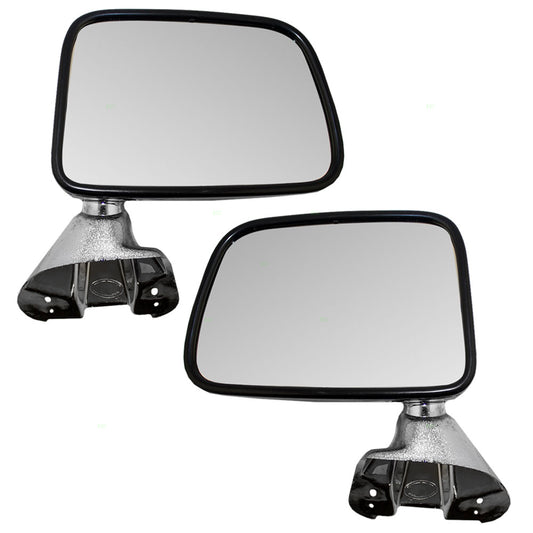 Manual Mirror for 1987-1988 Pickup 1987-1989 4Runner 8794089134 Set