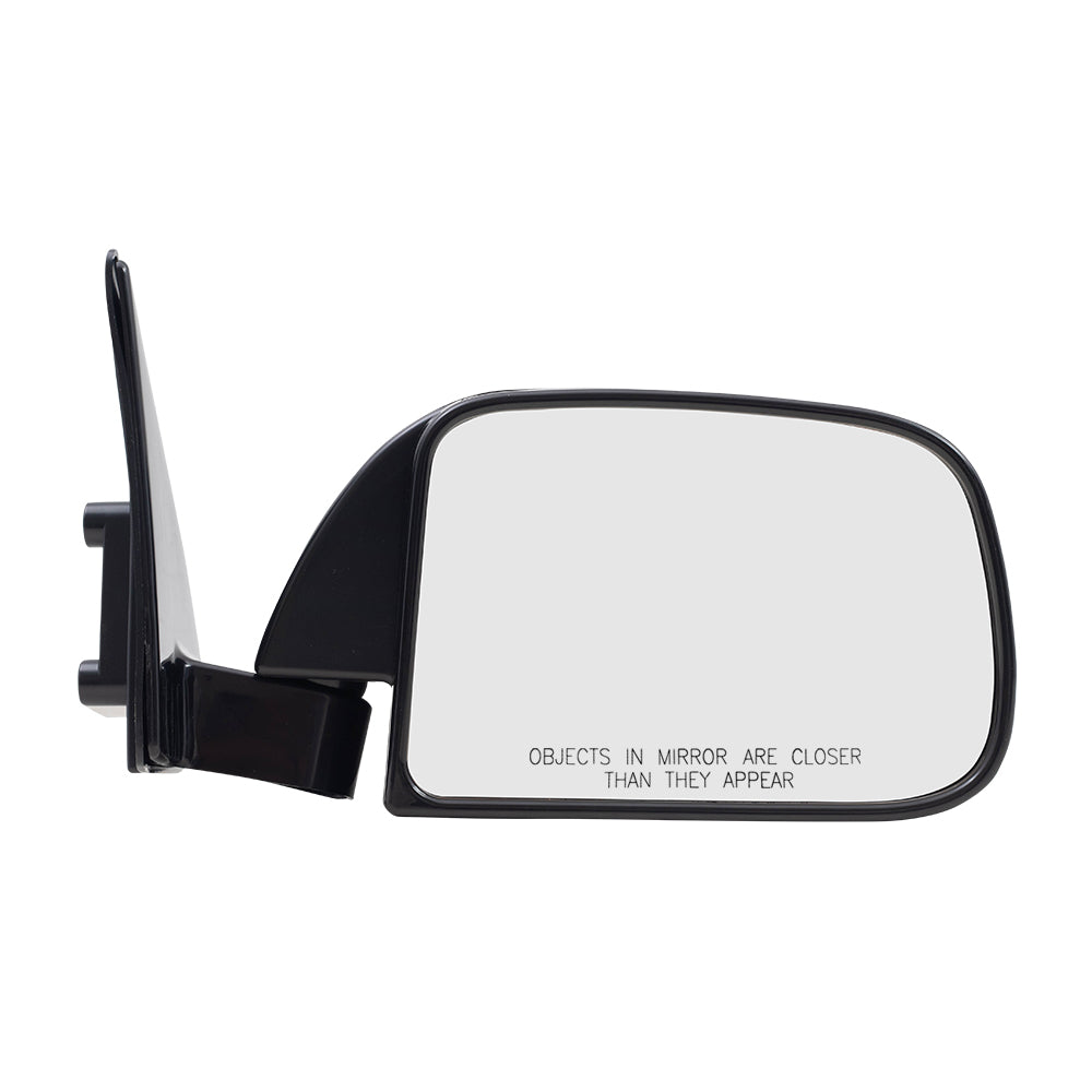 Manual Mirror for 1989-1995 Pickup w/o Vent Window Sail Mounted 8791089149 Right