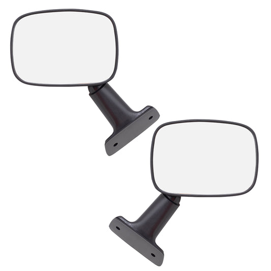 Manual Mirror for 1984-1986 Pickup 1984-1986 4Runner 8794089118 Set