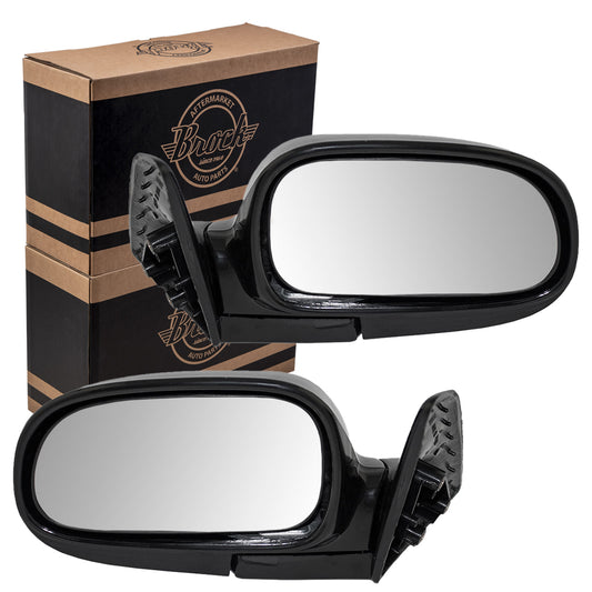 Manual Mirror for 1993-1997 Corolla 8794002061 Set