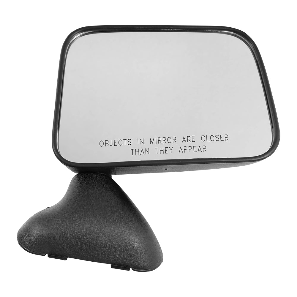 Manual Mirror for 1989-1995 Pickup Vent Window Manual Mirror Door Skin Mounted Set