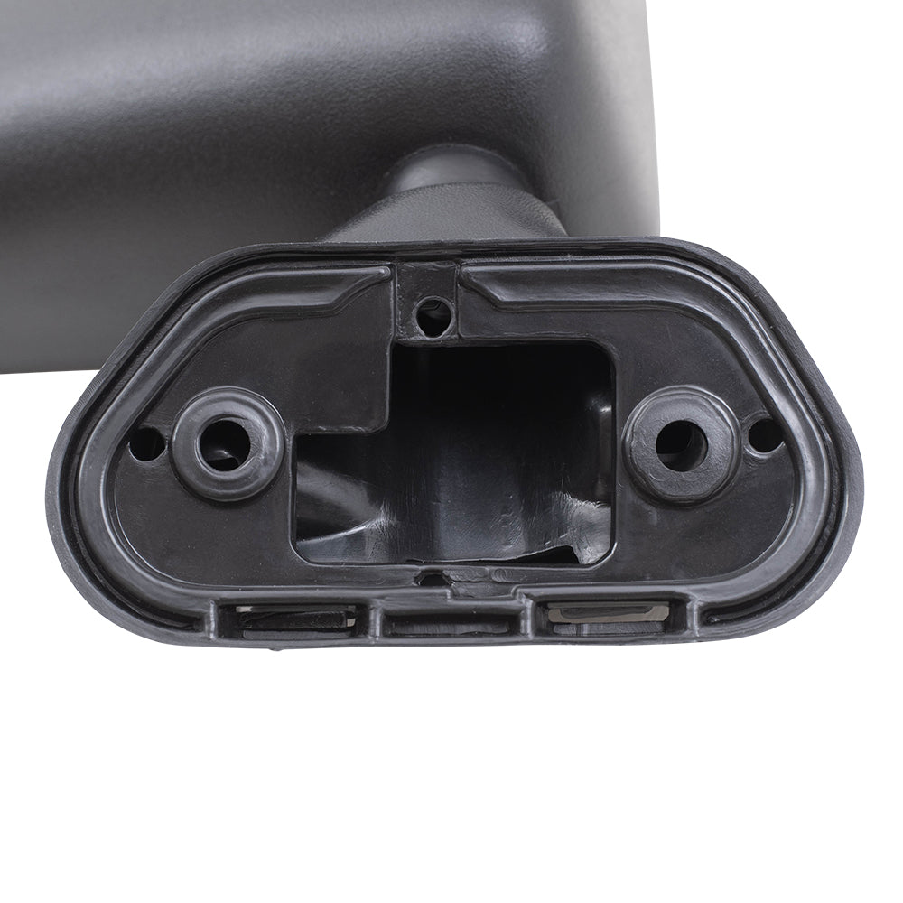 Manual Mirror for 1989-1995 Pickup Vent Window Manual Mirror Door Skin Mounted Set