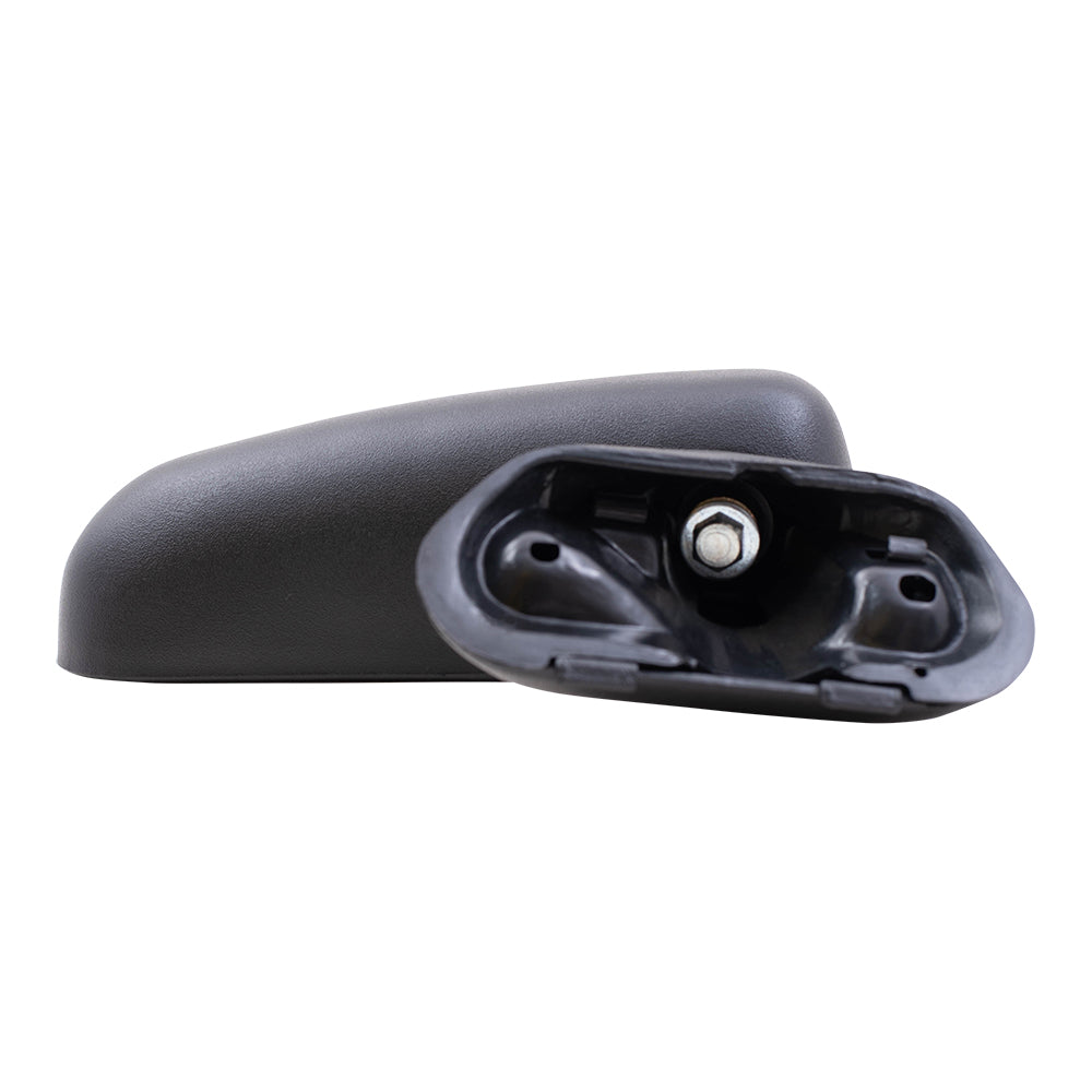 Manual Mirror for 1989-1995 Pickup Vent Window Manual Mirror Door Skin Mounted Set