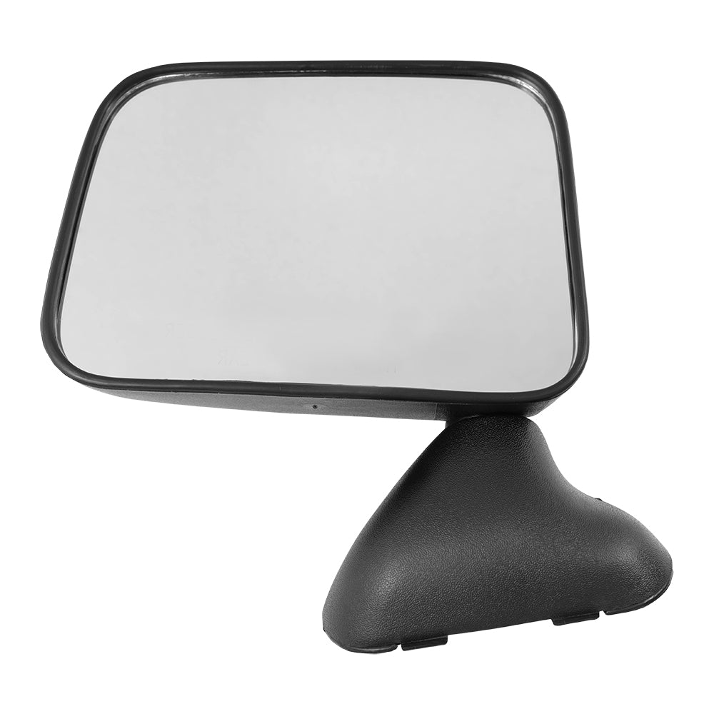 Manual Mirror for 1989-1995 Pickup Vent Window Manual Mirror Door Skin Mounted Left