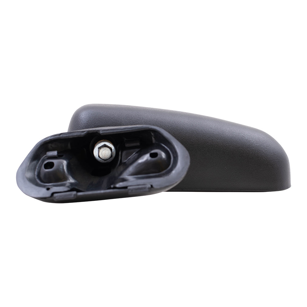 Manual Mirror for 1989-1995 Pickup Vent Window Manual Mirror Door Skin Mounted Left