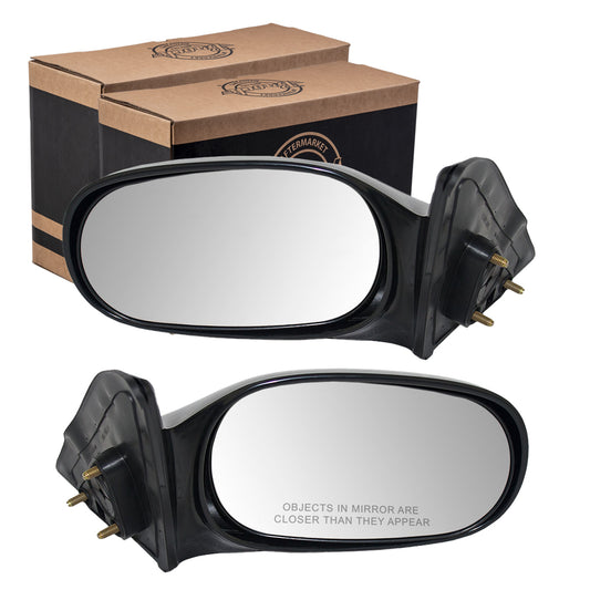 Manual Mirror for 1998-2002 Prizm CE/VE 1998-2002 Corolla 8794002090 Set
