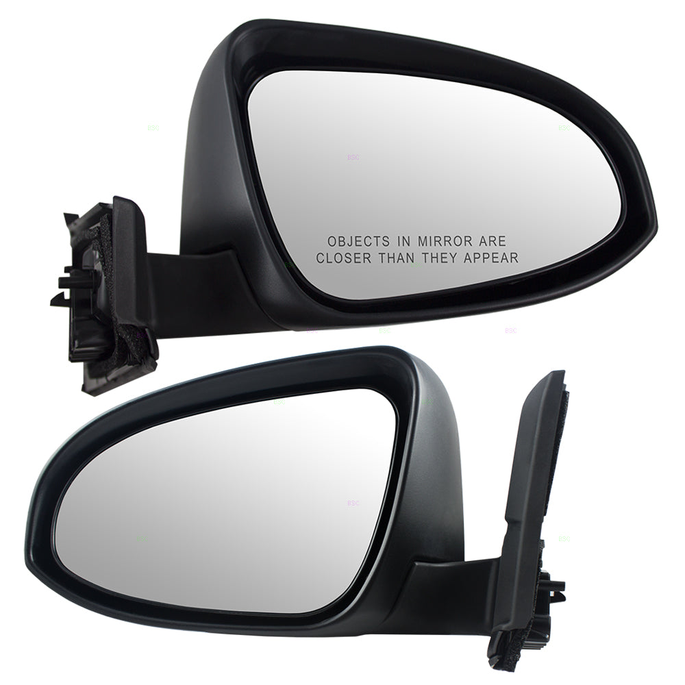 Manual Mirror for 2015-2019 Yaris Hatchback 879400D560 Set